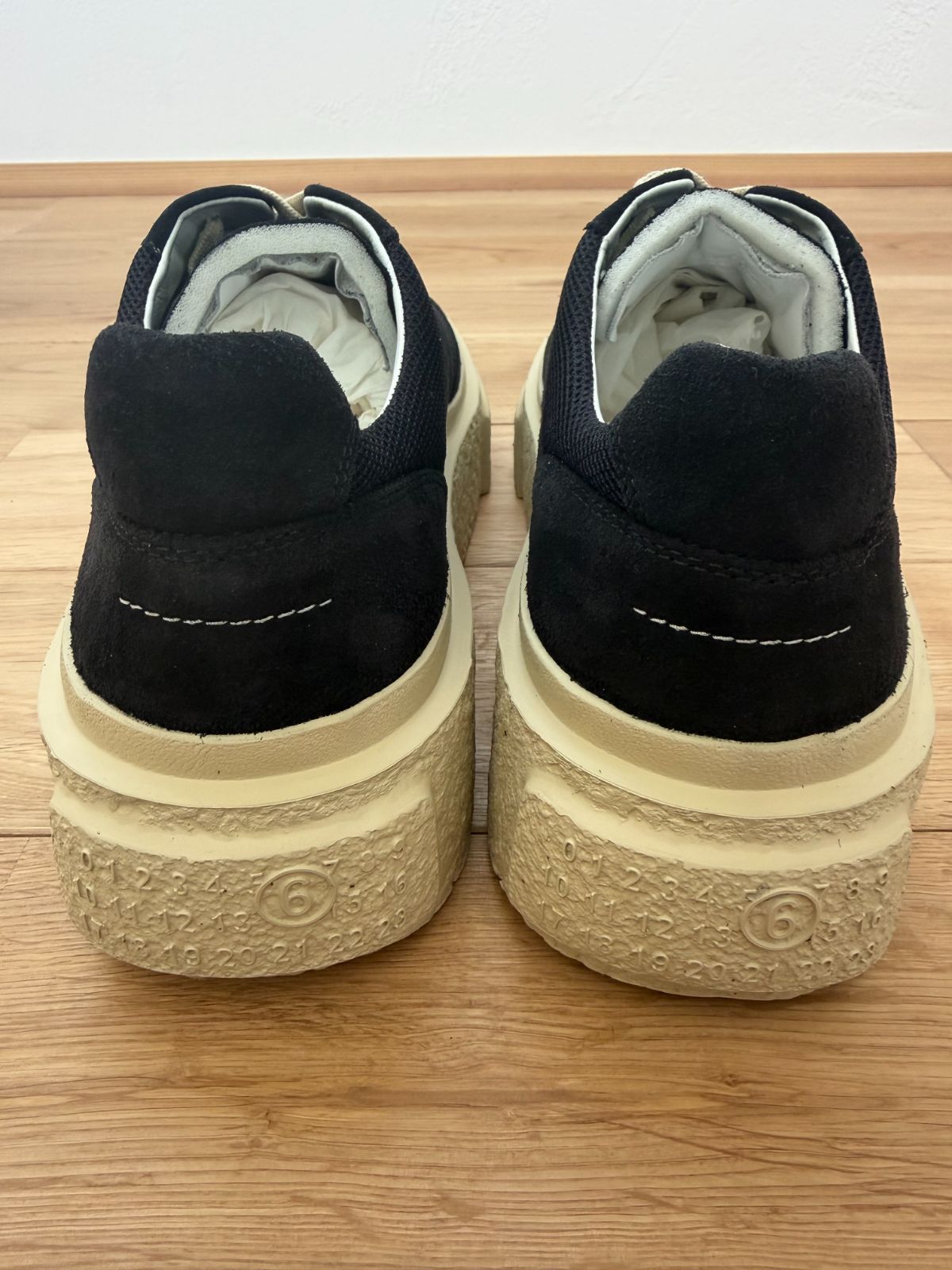 MM6 Maison Margiela スニーカー 43 28cm ブラック 厚底 新品 箱付 