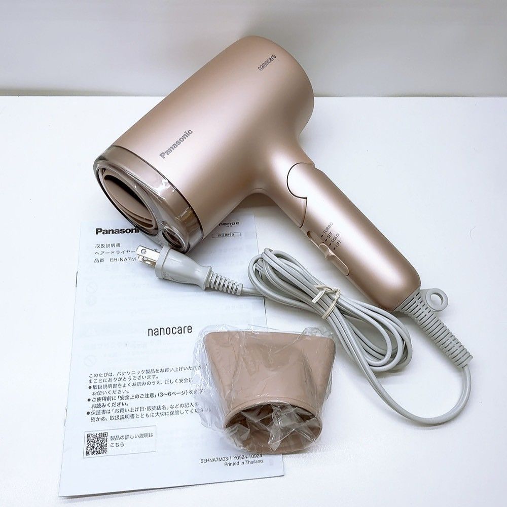 ほぼ未使用?付属品完備》 Panasonic ナノケア ドライヤー EH-NA7M eh 