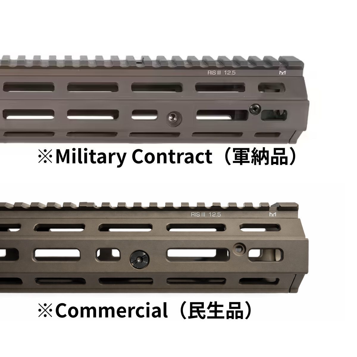 新品未使用 実物 Daniel Defense RIS III 12.5 FDE ハンドガード 01