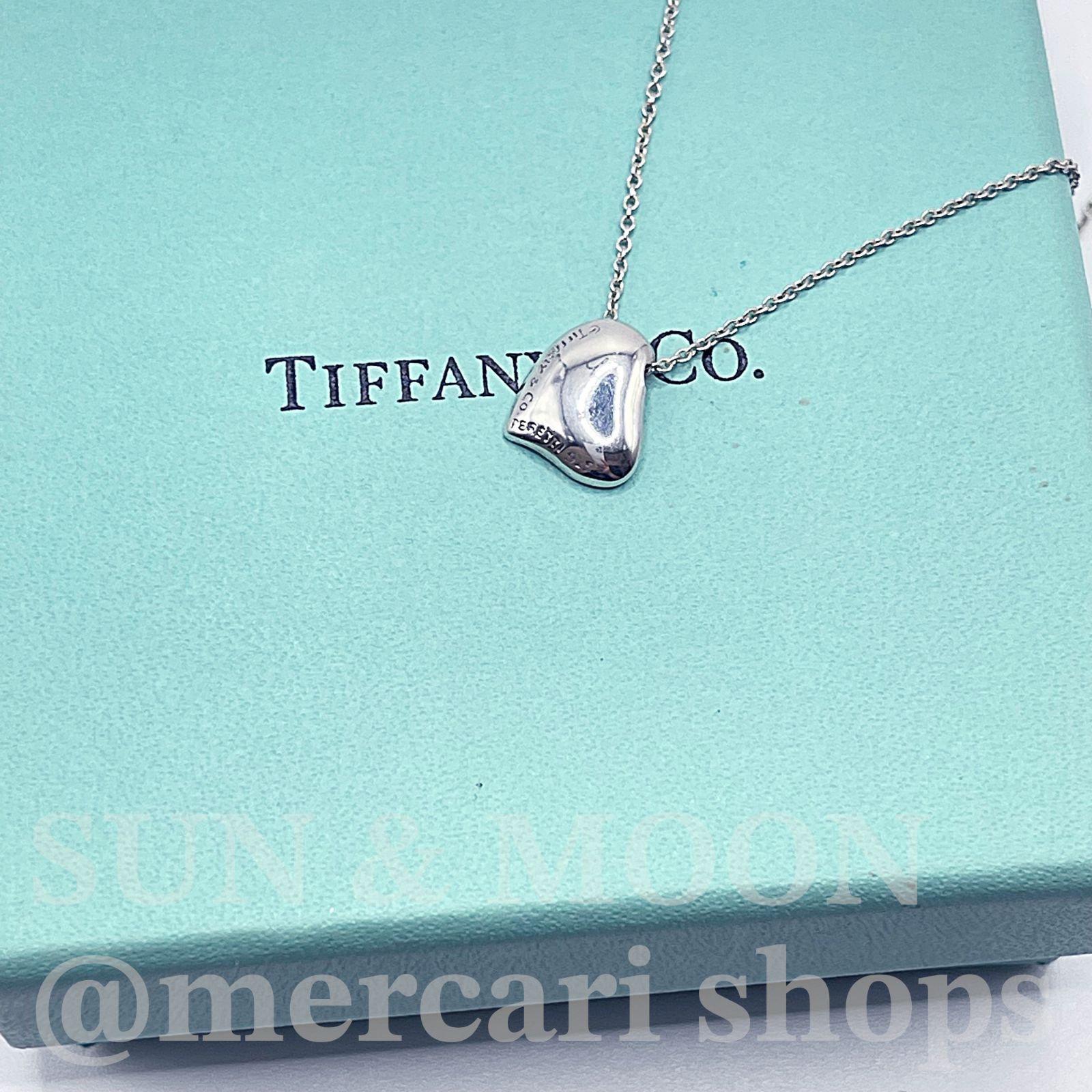Tiffany & Co. フルハート ネックレス シルバー ティファニー