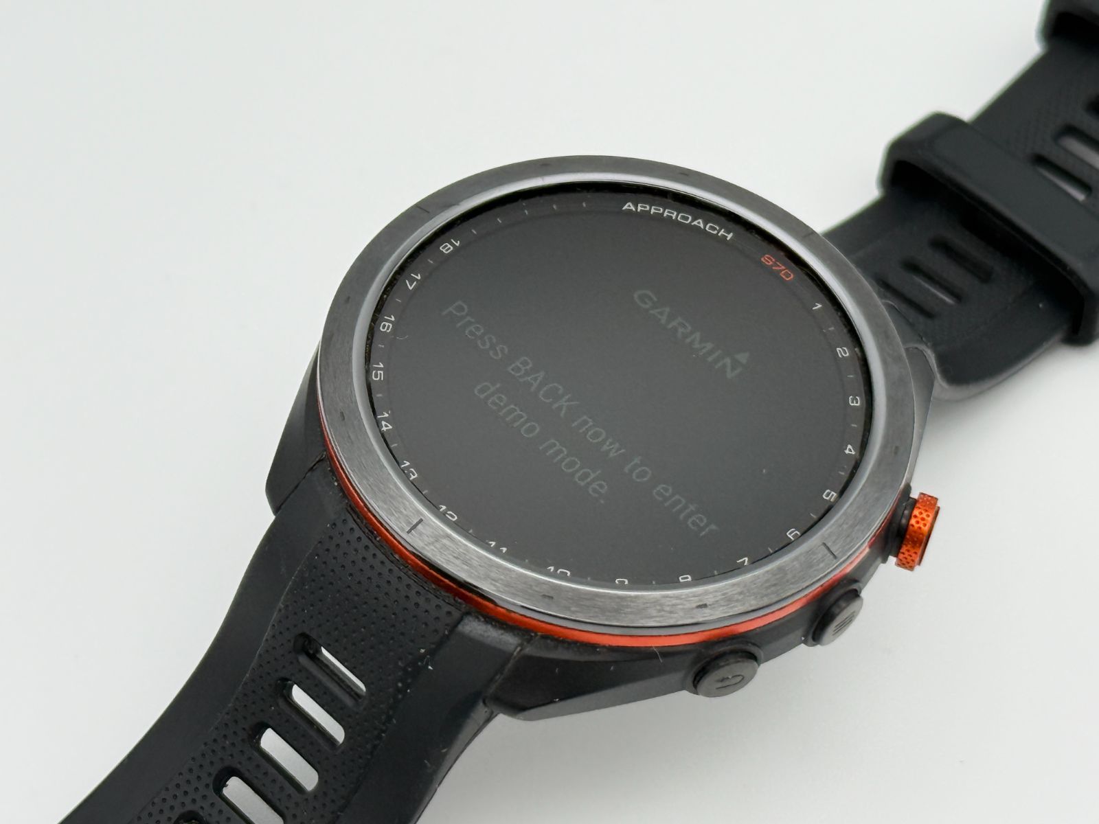 極上美品】GARMIN Approach S70 47mm ブラック ガーミン アプローチ 