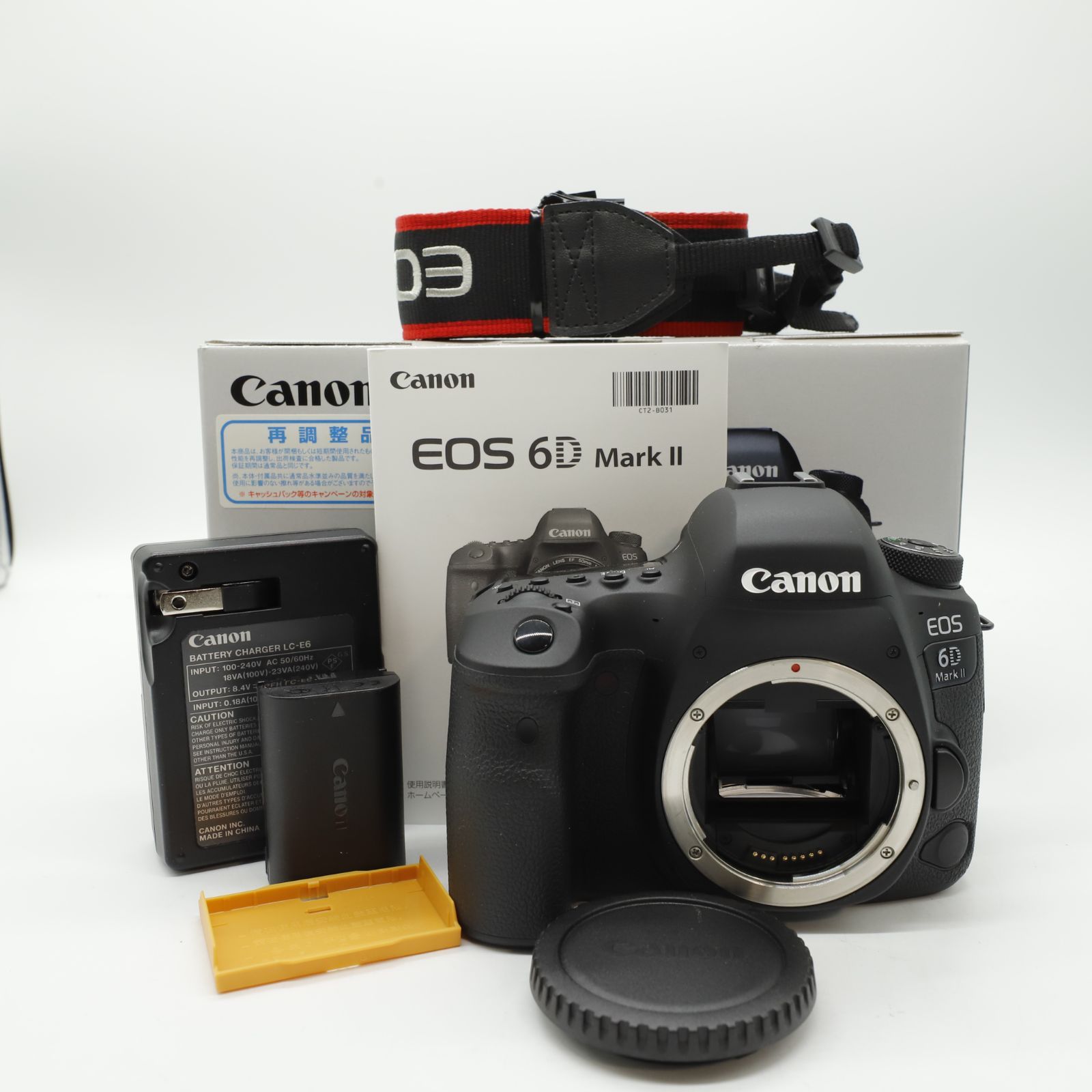 【シャッター回数5751回】■ほぼ新品■EOS 6D Mark II ボディー シャッター回数5751回】□ほぼ新品□ CANON Canon デジタル一眼レフ