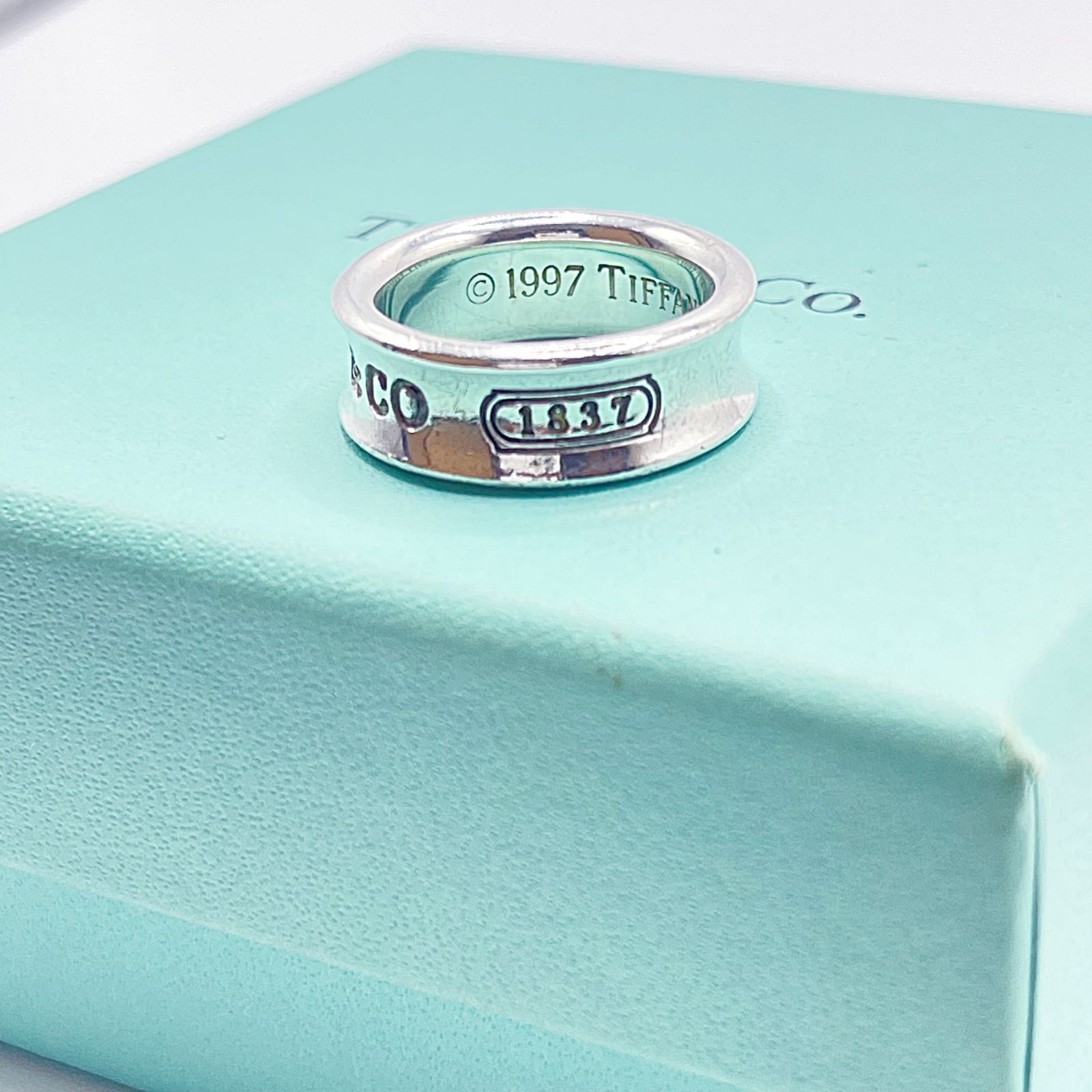 ティファニーTiffany & Co.1837シルバー925ナローリング 9号 【公式通販】