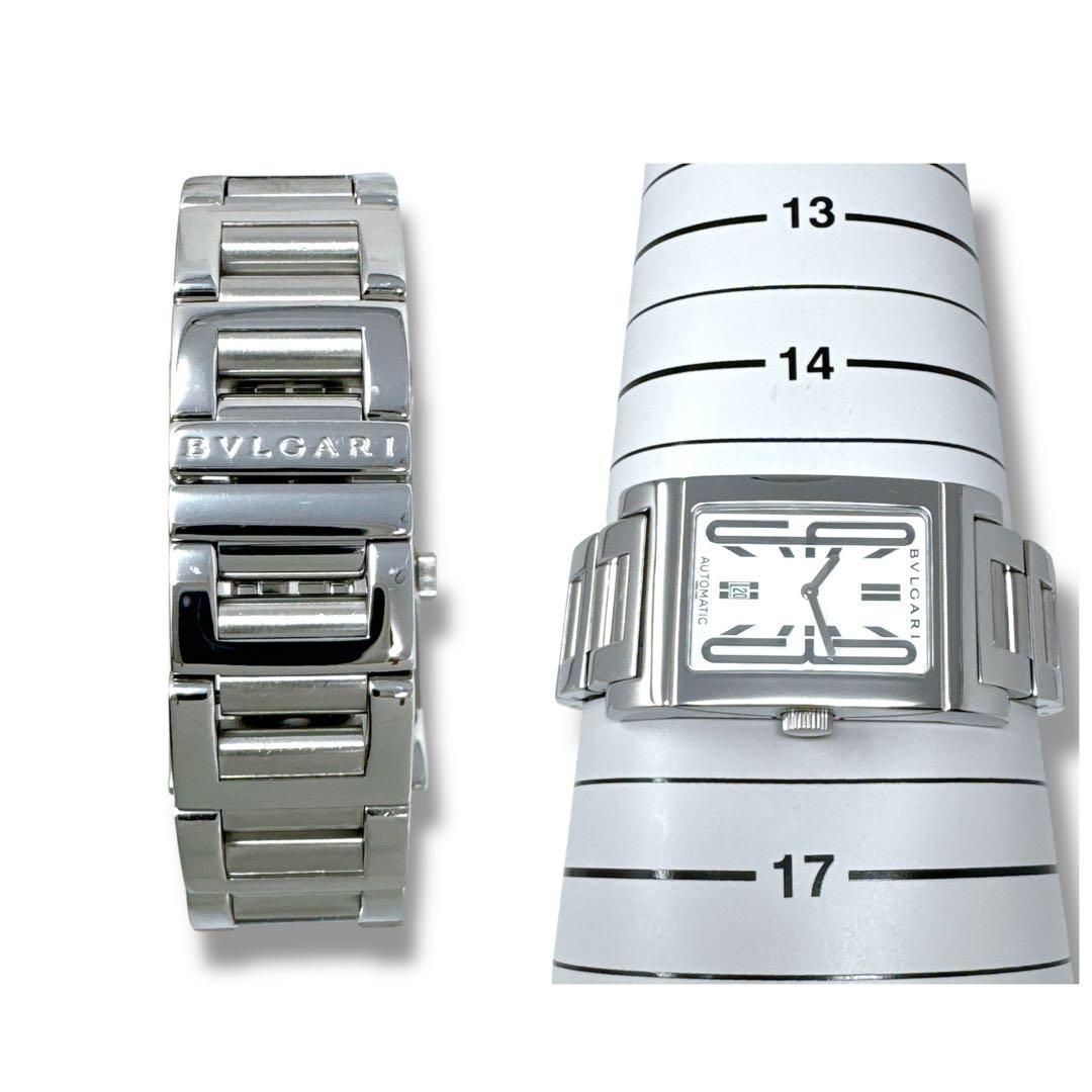 ブルガリ BVLGARI レッタンゴロ RT45S 自動巻き オートマ AT ホワイト