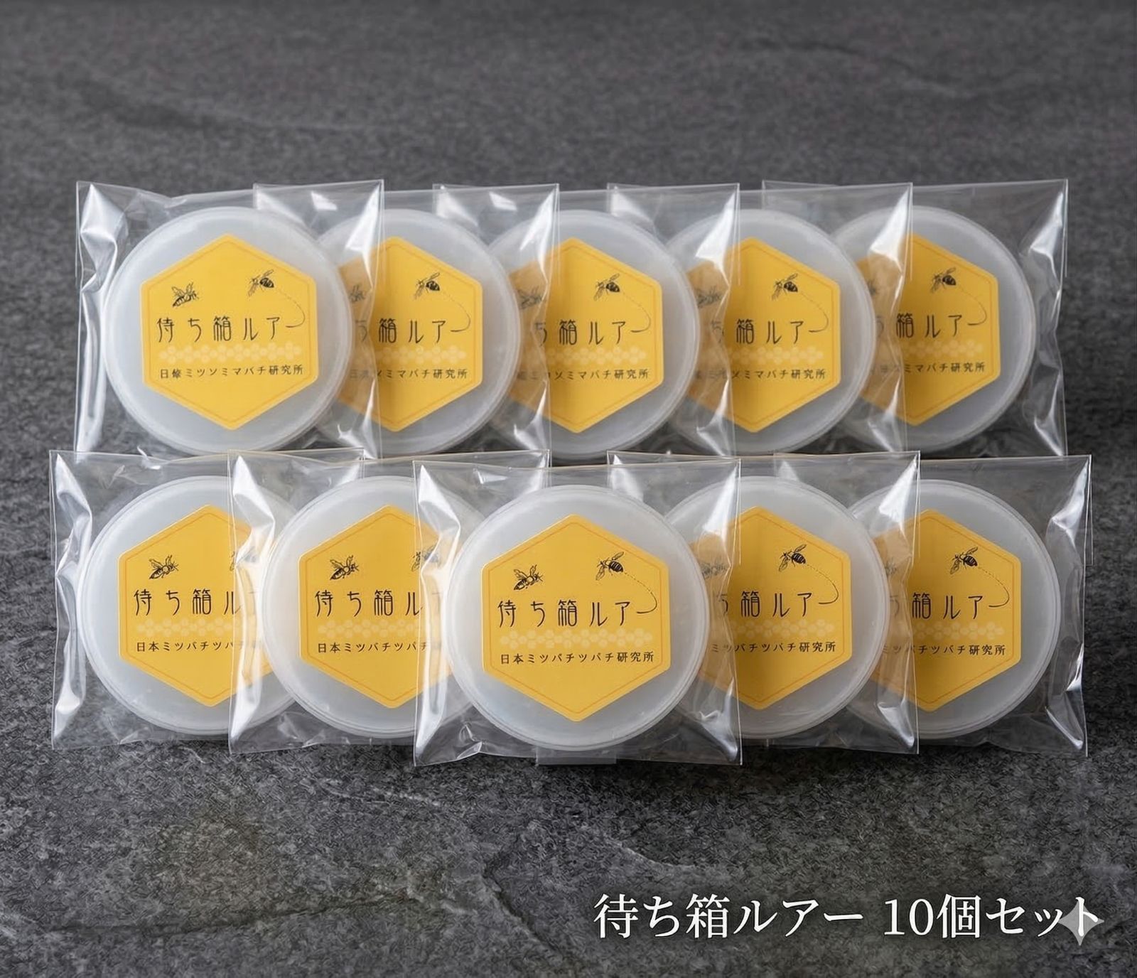 待ち箱ルアー　正規品【10個セット】～日本みつばち分蜂群誘引用 (※税込み・送料込み)