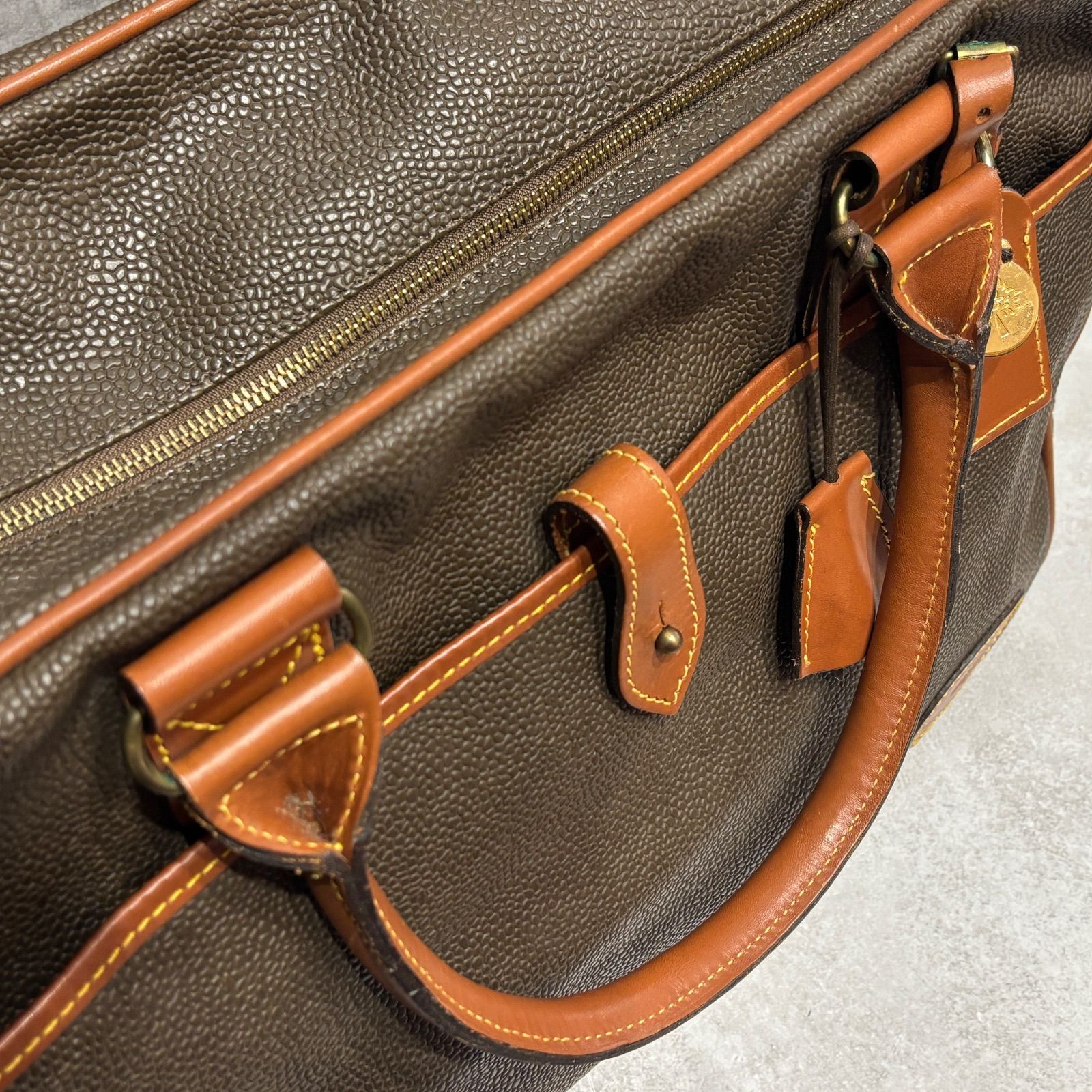 Mulberry マルベリー レザー ボストンバッグ ハンドバッグ 旅行鞄 