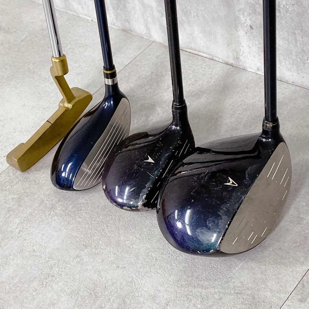 T627 現状品 ゼクシオ 他 ゴルフクラブ メンズ フルセット 13点 青 T627 現状品 ゼクシオ 他 ゴルフクラブ メンズ フルセット 13点 青