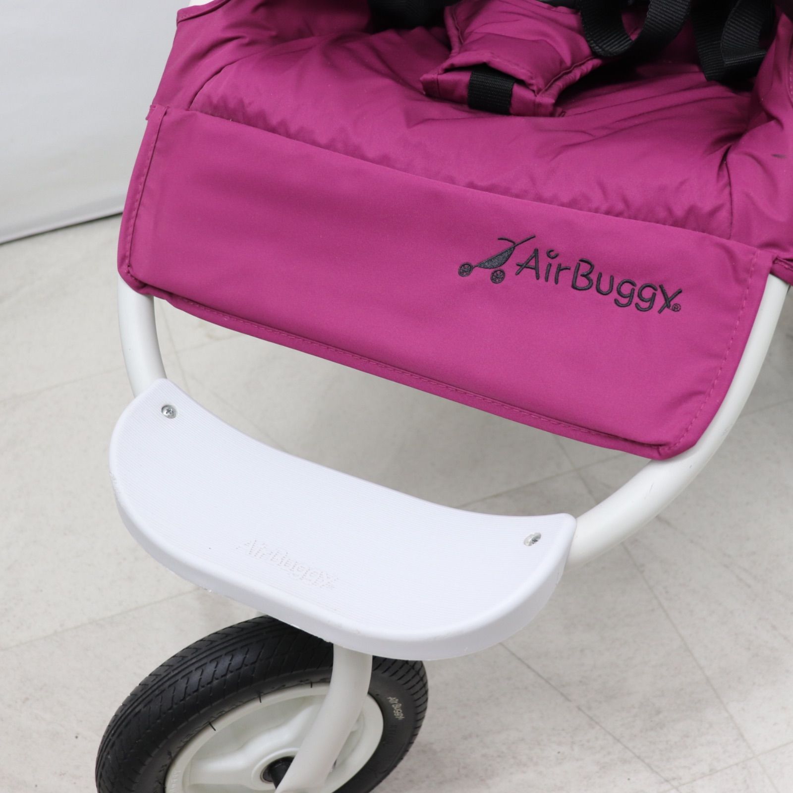 美品】AirBuggy エアバギー ココ ピンク ベビーカー 3輪 ベビー用品 