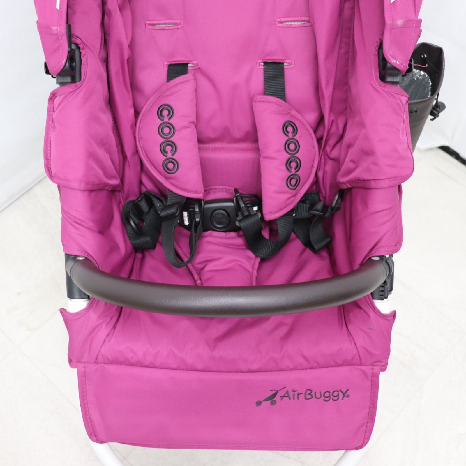 外出・移動用品 【美品】AirBuggy エアバギー ココ ピンク ベビーカー 