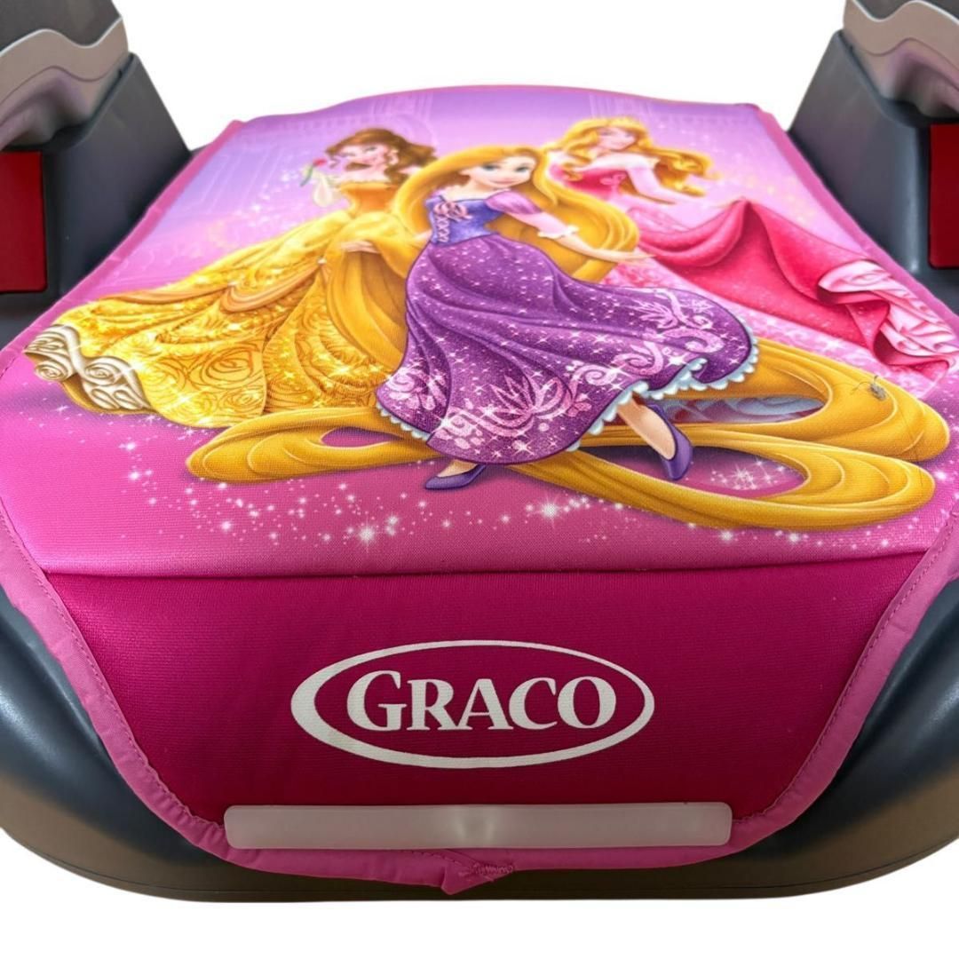 【美品】希少品　GRACO ディズニープリンセス ジュニアシート ピンク 希少品】GRACO ディズニープリンセス ジュニアシート ジュニアマキシ