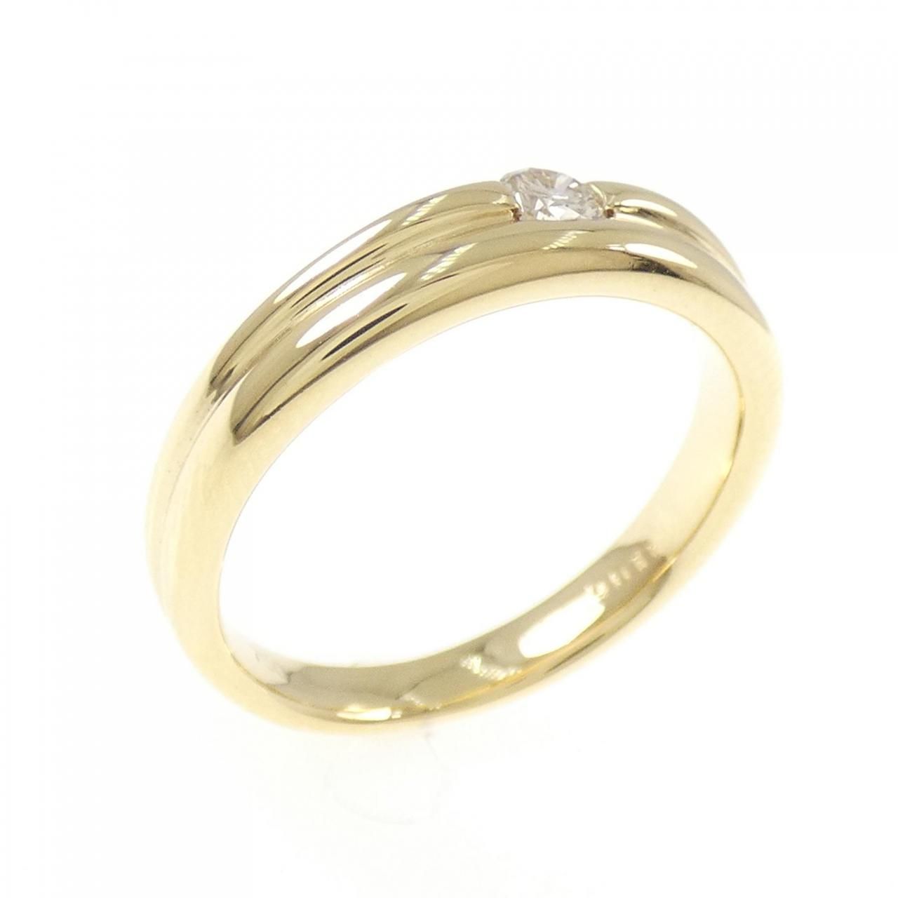 ダイヤモンド リング 750YG リング中古 1.74CT 0.57CT中古 : KOMEHYO 