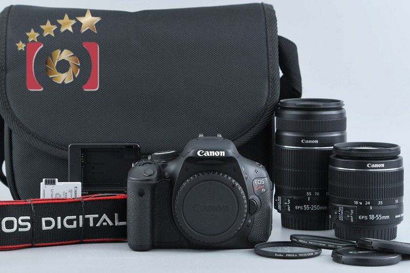 中古】Canon キヤノン EOS Kiss X5 ダブルズームレンズキット