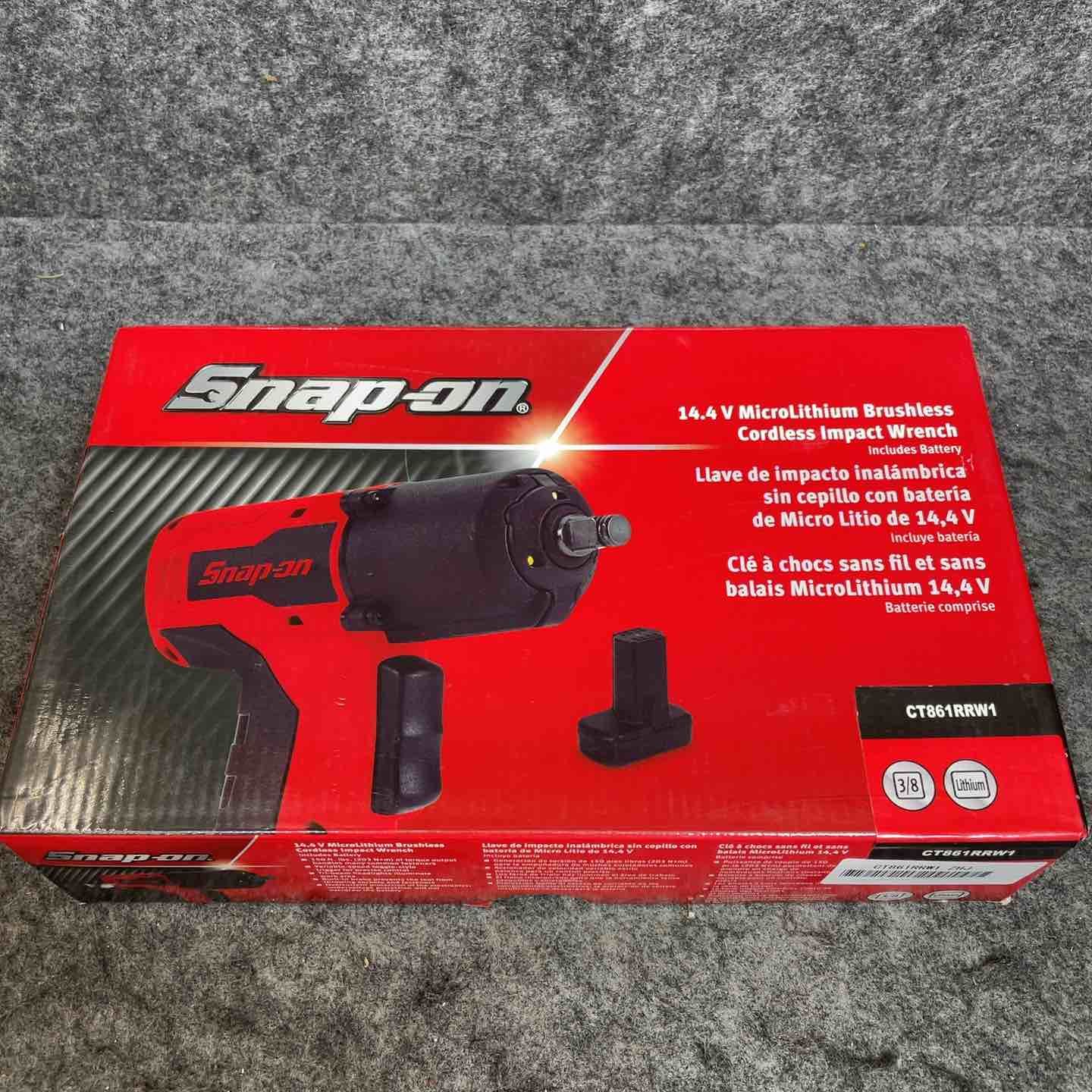 Snap-on スナップオン 新品 未使用 電動インパクトレンチ 充電式 電動 