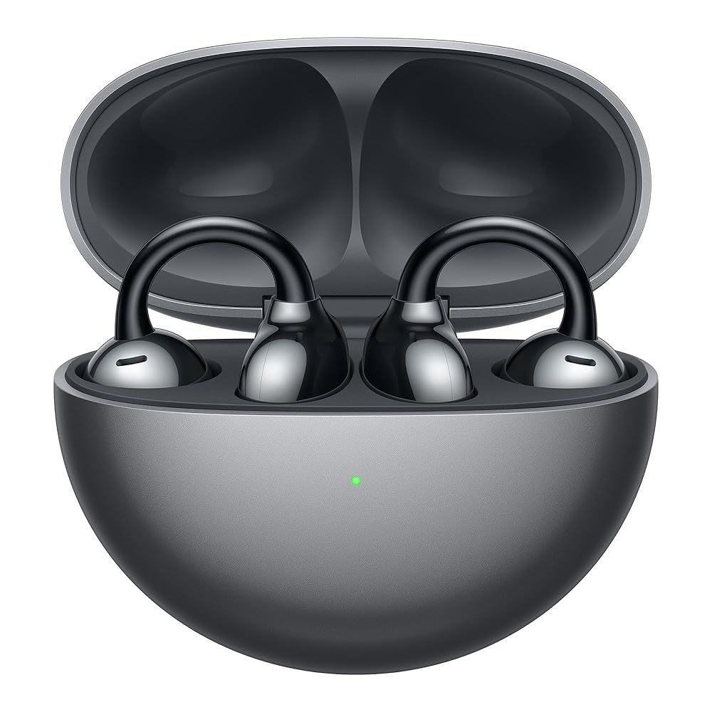HUAWEI FreeClip ワイヤレスイヤホン Bluetooth オープンイヤー イヤーカフ型 3段階音量調整 耳を塞がないイヤホン 軽量約5.6g(本体)
