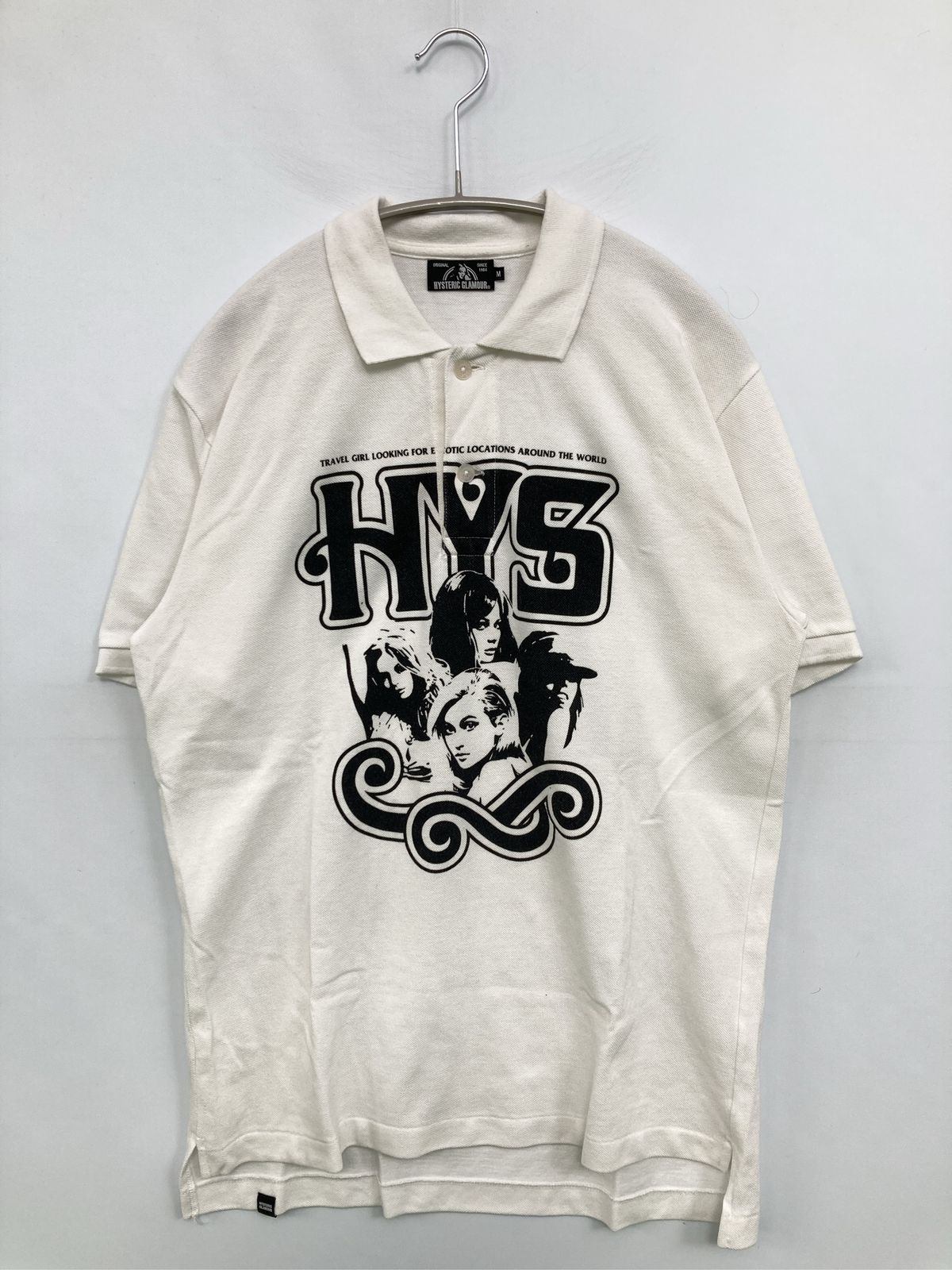 HYSTERIC GLAMOUR 半袖ポロシャツ M 【公式通販】