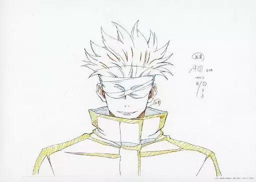 中古】原画イラストボード 劇場版 呪術廻戦 複製原画 五条悟 A1 - メルカリ