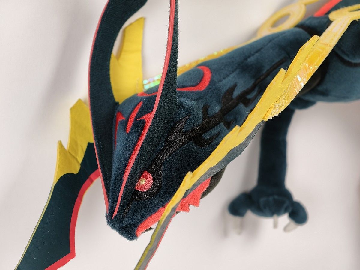 黒いメガレックウザOA ぬいぐるみ ポケットモンスター 2015 ポケモン