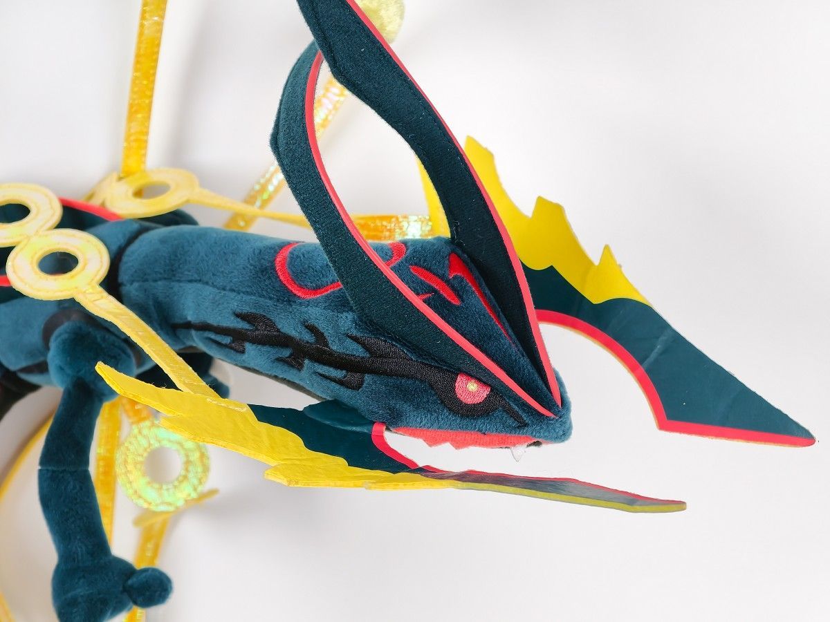 黒いメガレックウザOA ぬいぐるみ ポケットモンスター 2015 ポケモン