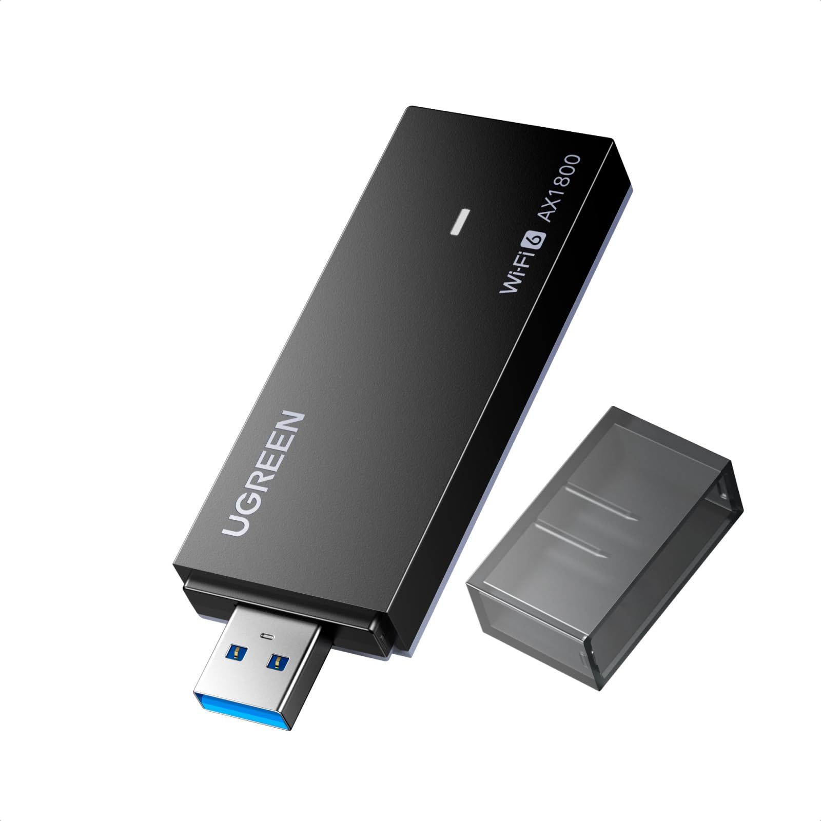 UGREEN WIFI 無線LAN 子機 Wi-Fi 6 USBアダプタ AX1800 1201Mbps +
