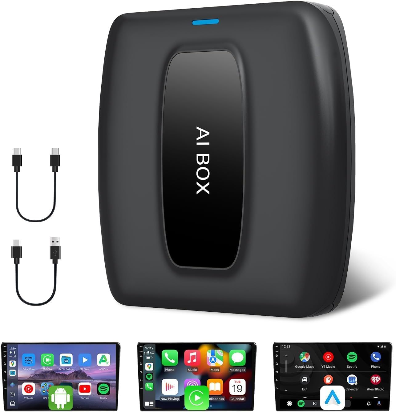 車 ✨1点物✨ CarPlay AI Box Android13アタブター