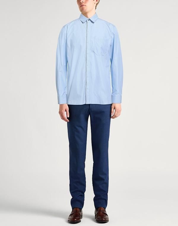 セオリー メンズ トップス シャツ THEORY ストライプ柄シャツ Sky Blue