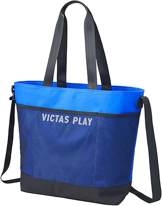 【新品・5営業日で発送】VICTAS(ヴィクタス) メッシュポケット_ダブルストラップトート (682501) 色 : ブルー