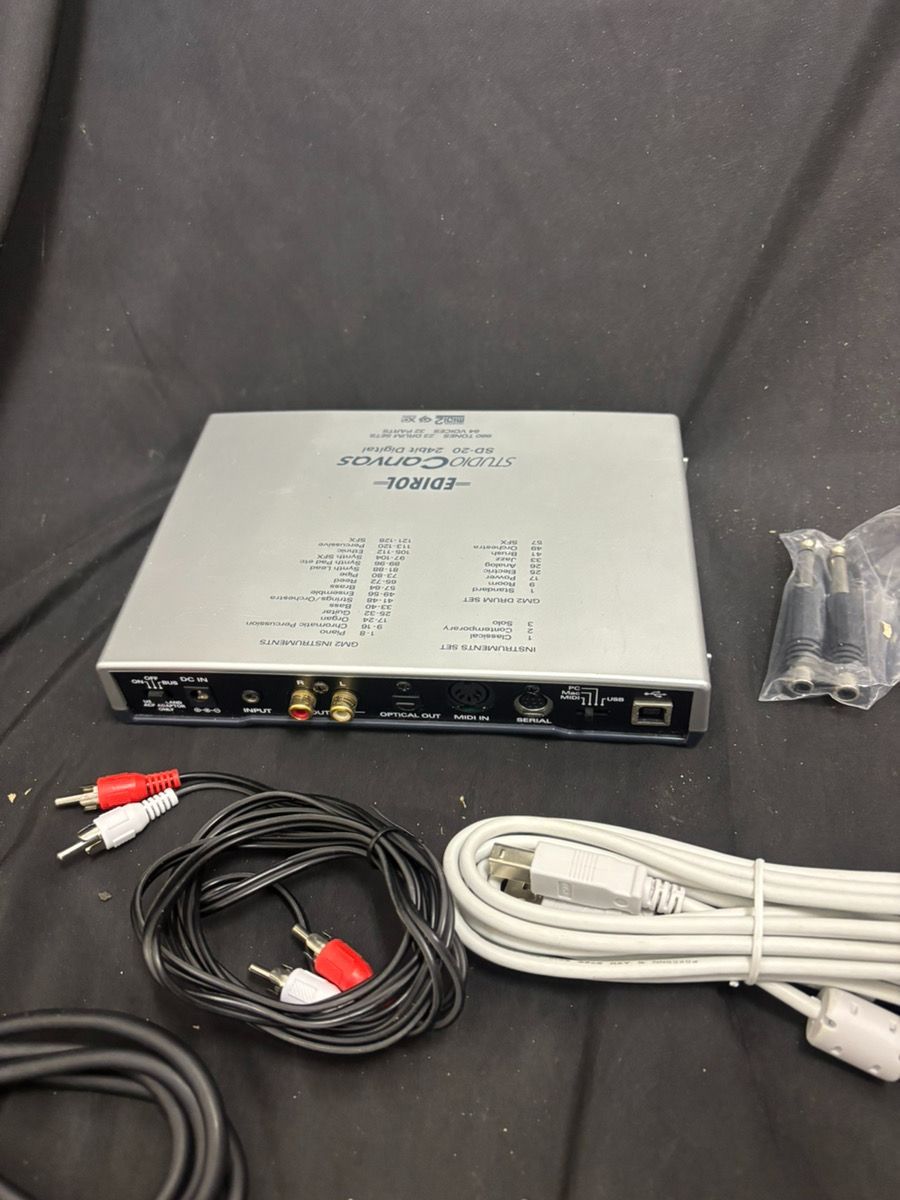 EDIROL STUDIO Canvas SD-20 オーディオインターフェース 【公式通販】