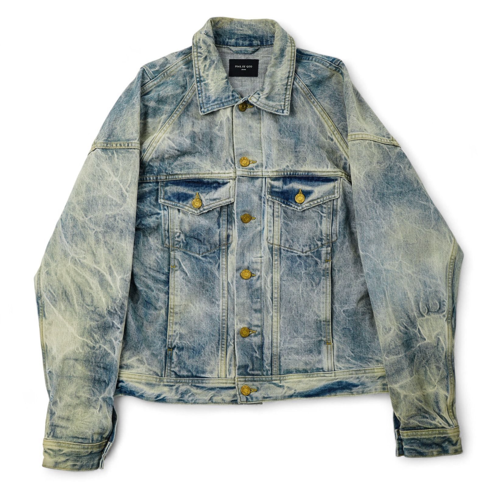Fear of god フィアオブゴッド ブリーチ デニムジャケット Denim 