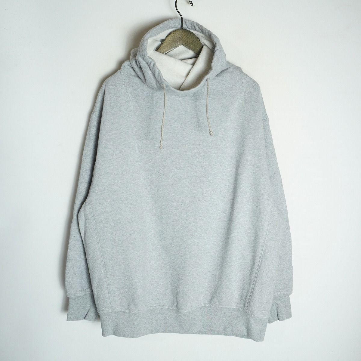 【定価11万円】新品 HED MAYNER ハイネック スウェット 美品 国内正規22AW HED MAYNER ヘドメイナー WIDE COLLAR SWEATSHIRT