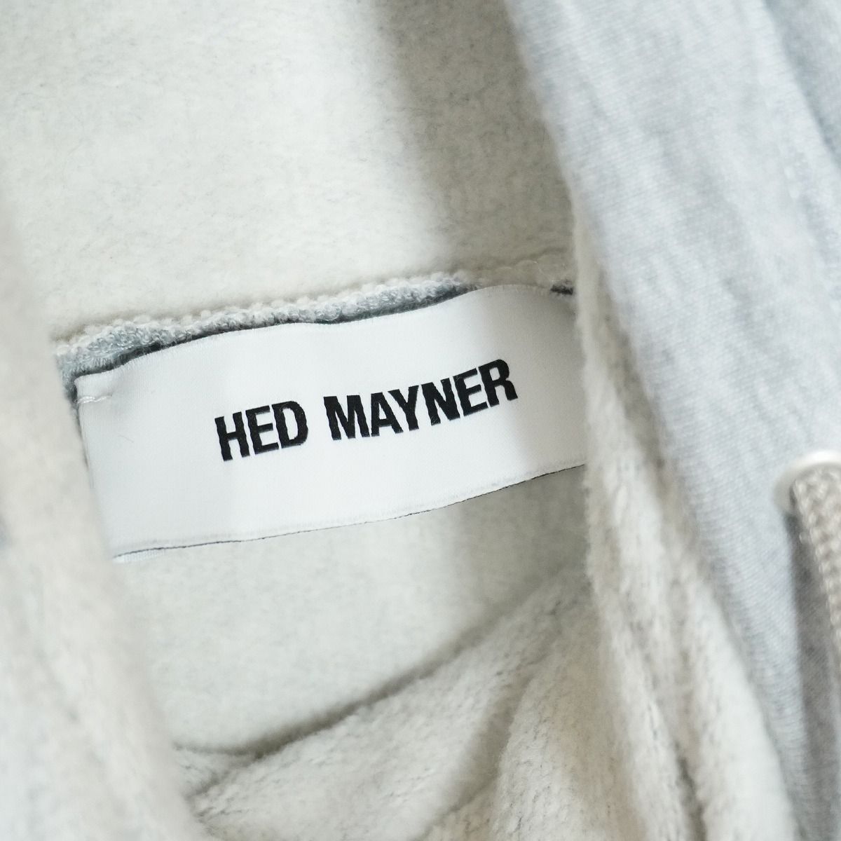 【定価11万円】新品 HED MAYNER ハイネック スウェット 美品 国内正規22AW HED MAYNER ヘドメイナー WIDE COLLAR SWEATSHIRT