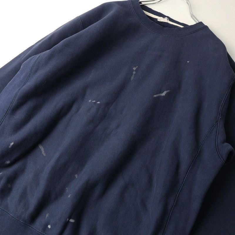 ジャクソンマティス JACKSON MATISSE YALE Y SWEAT ペンキUSED加工