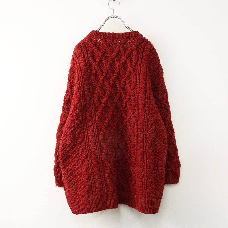 2022AW ネストローブ nest Robe ペルーハンドニットケーブル 