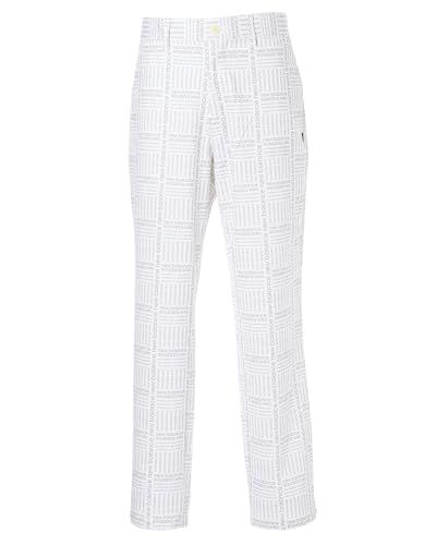 新品 [ニューバランス] ゴルフ メンズ ロングパンツ (4WAYストレッチ・グレンチェック柄) / 012-5231003 022_グレー 3 [S]