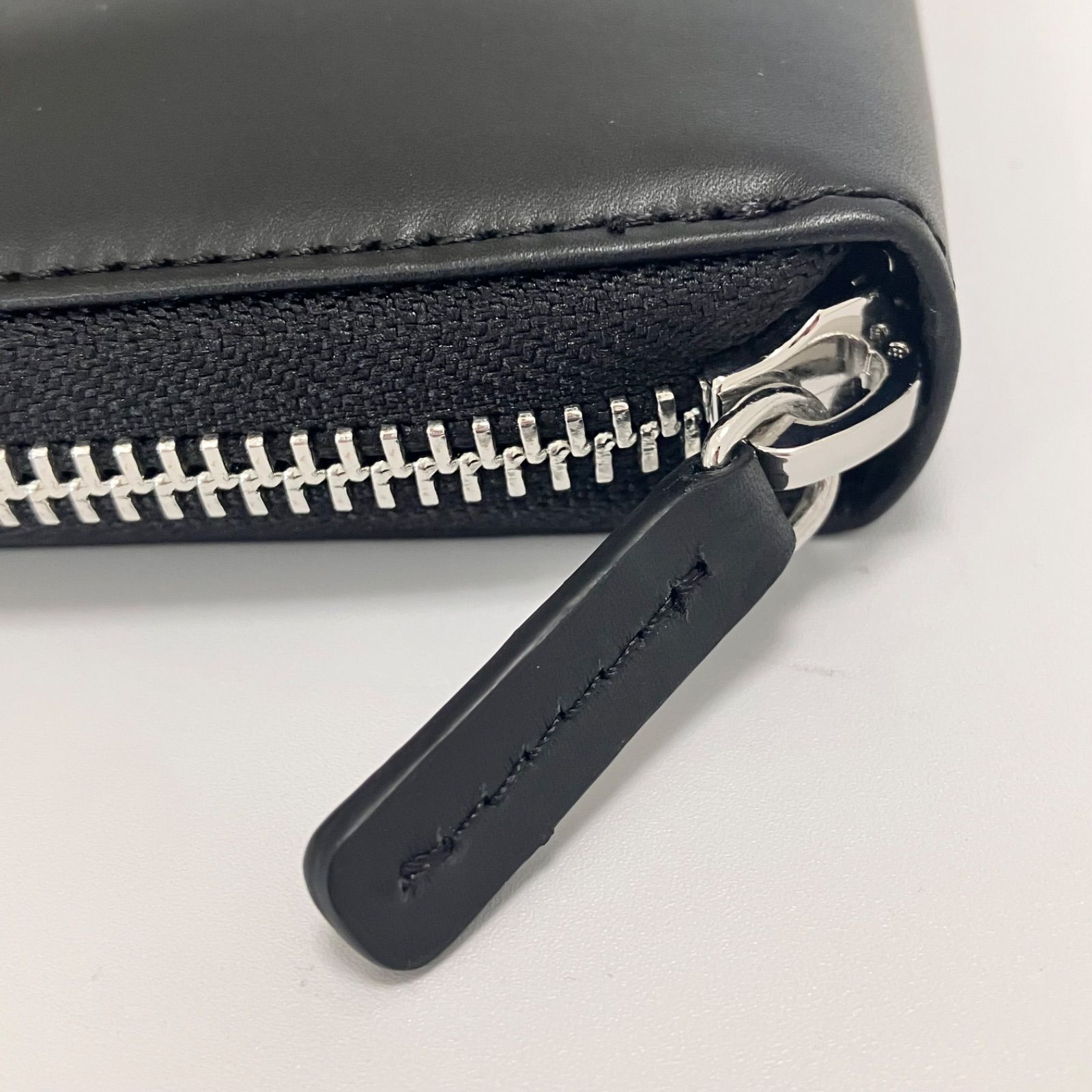 G816 未使用 Mila schon ミラショーン 財布 長財布 ブラック 黒 メンズ 
