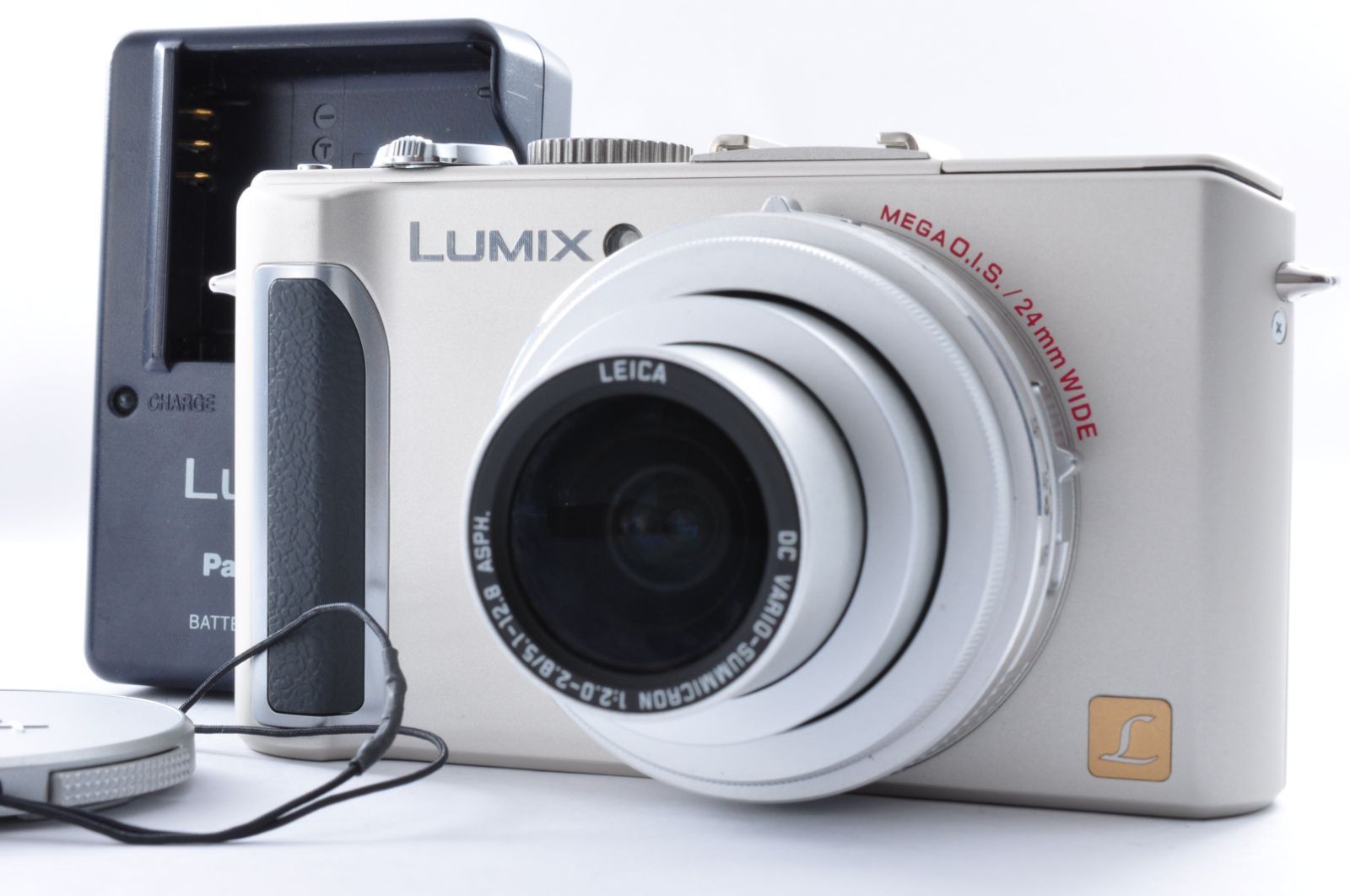 Panasonic LUMIX DMC-LX3 DIGITAL Camera シルバー デジカメ デジタル 