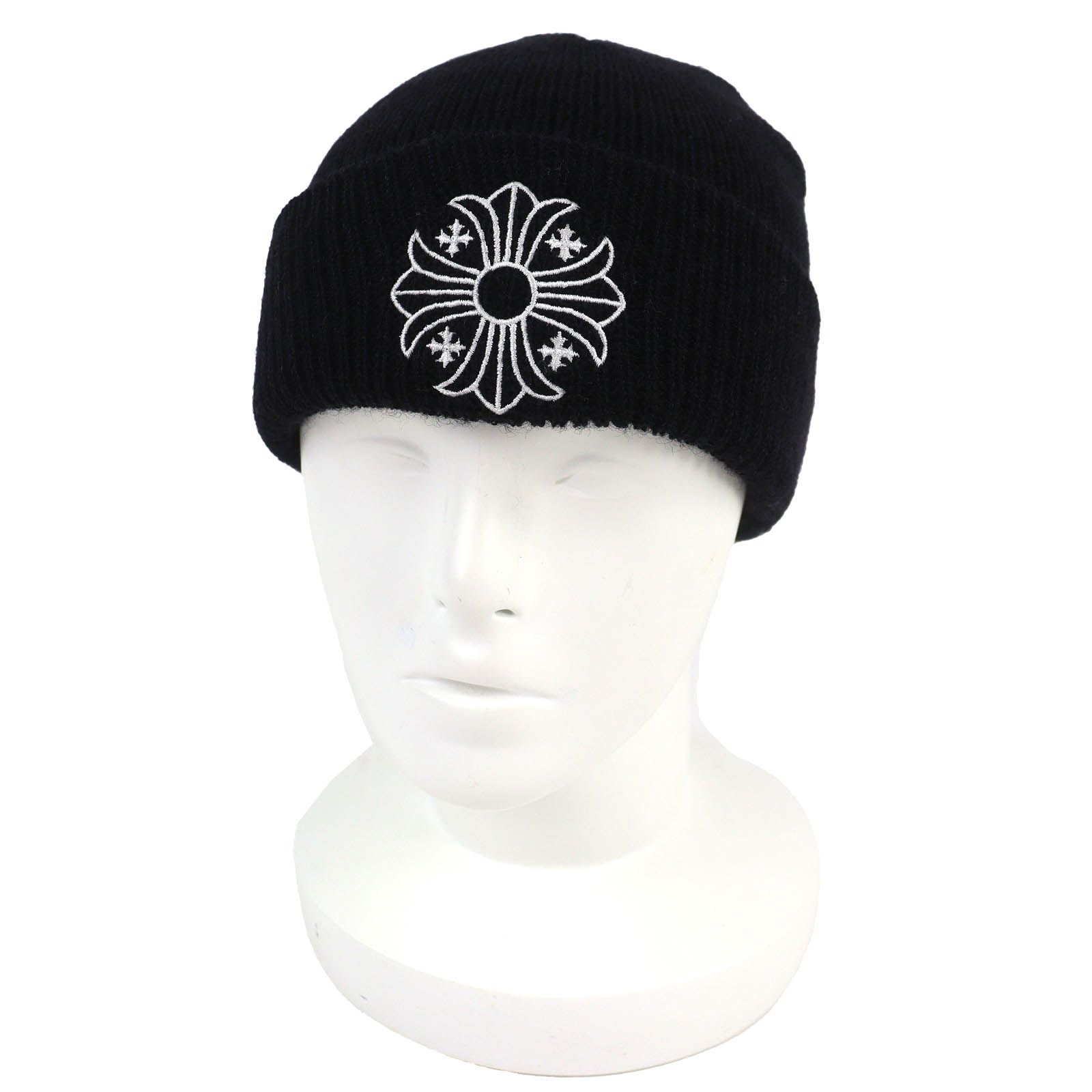 極美品△CHROME HEARTS クロムハーツ ウール100% CHプラス刺繍 極美品△CHROME HEARTS クロムハーツ ウール100% CHプラス刺繍