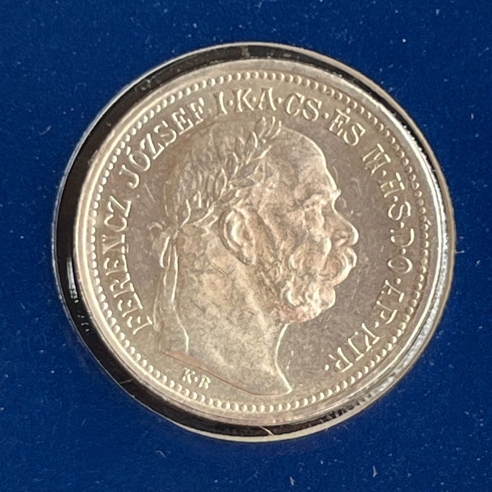 1913年オストリアハンガリー帝国フランツ・ヨーゼフ1世2コロナ銀貨ハイグレード ハンガリー 1914-KB フランツ・ヨーゼフ一世 1コロナ 銀貨 PCGS MS62 コレクション