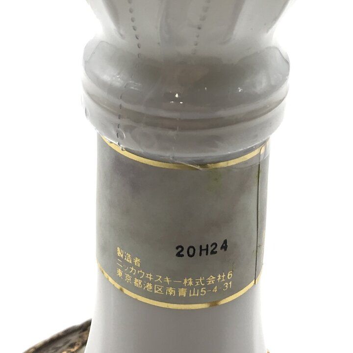 未開栓 ニッカ 鶴 700ml 43% 陶器ボトル - メルカリ