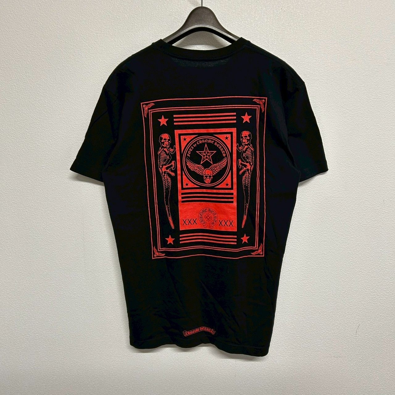 CHROME HEARTS FOTI クロムハーツ フォッティ コラボ 黒 ブラック 半袖 