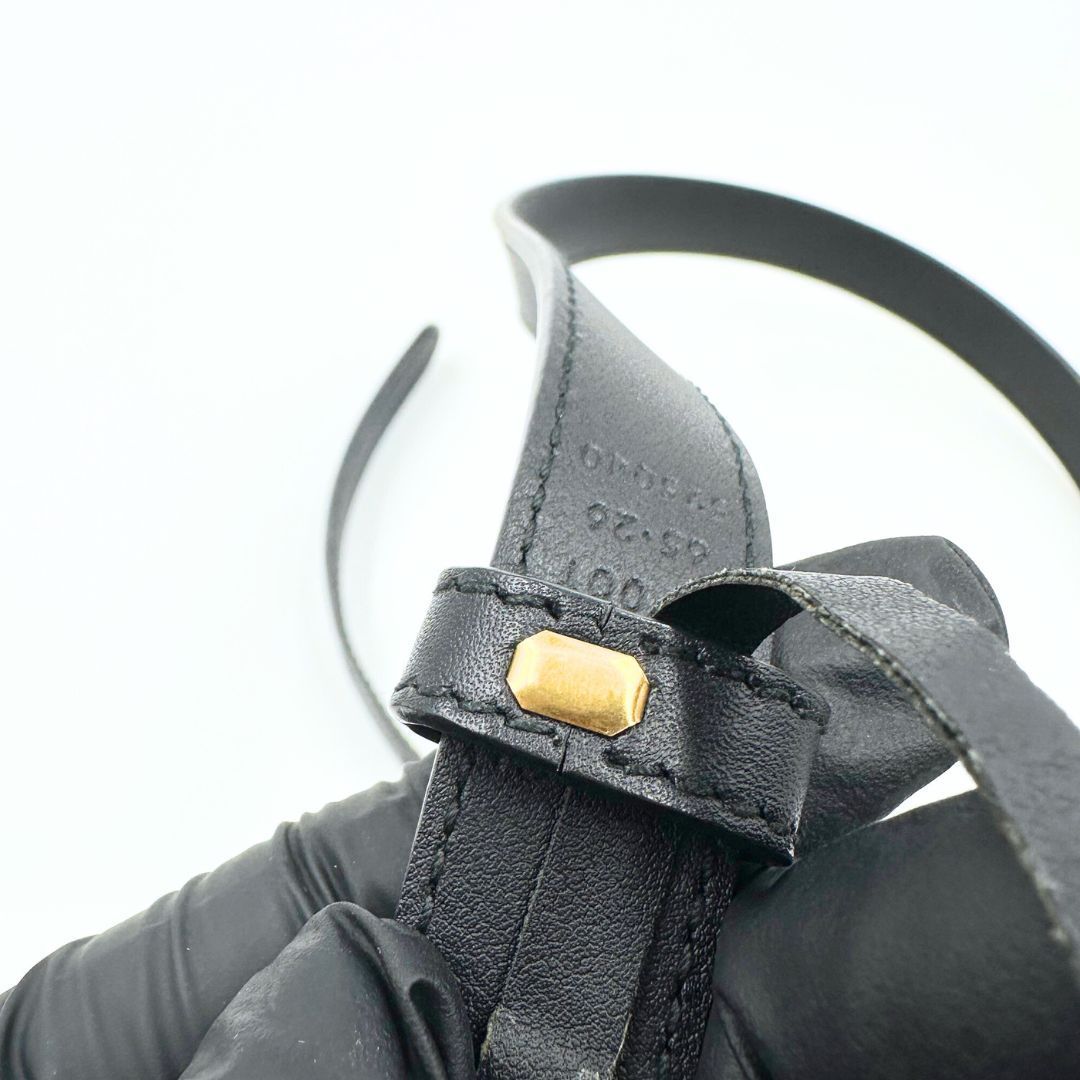 美品】Gucci GGマーモント レザー ベルト - メルカリ