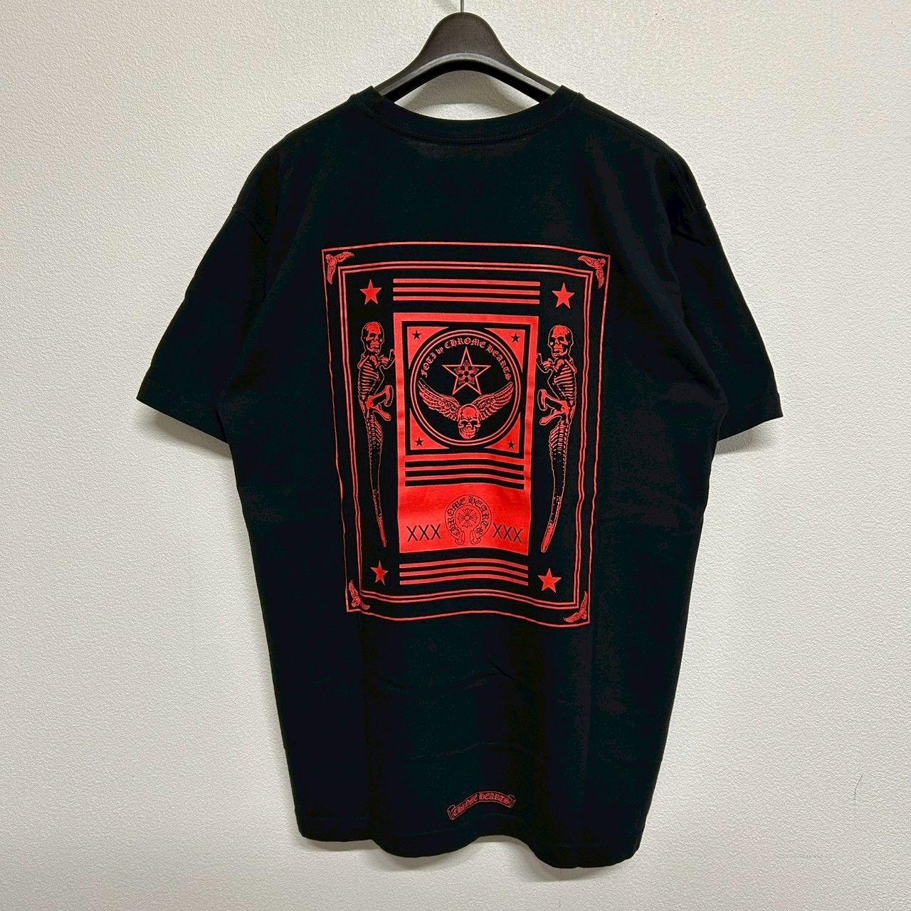 CHROME HEARTS FOTI クロムハーツ フォッティ コラボ 黒 ブラック 半袖 