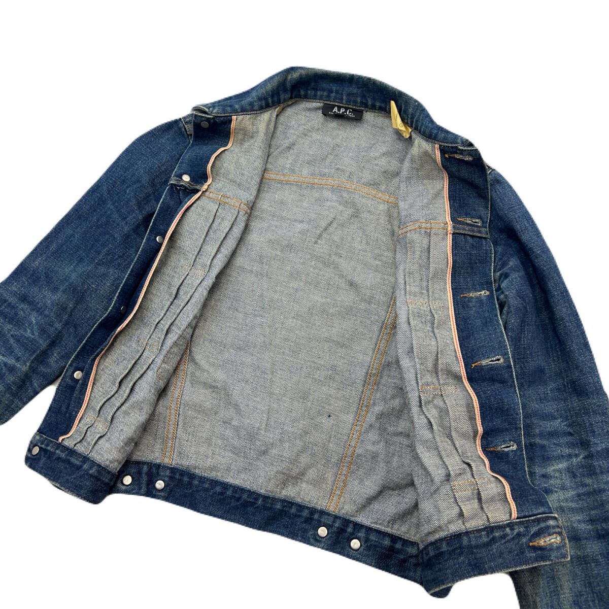 A.P.C. デニムジャケット ジージャン Gジャン 2nd タイプ セルビッチ