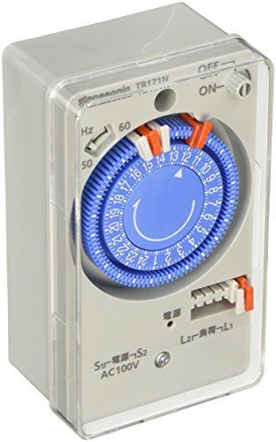 新品 パナソニック(Panasonic) タイムスイッチ 交流モーター式 AC100V用 24時間式 1回路型 TB171N
