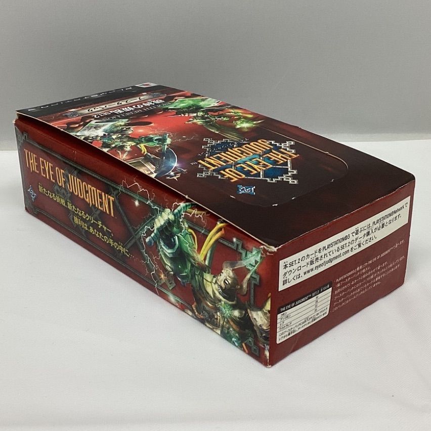 THE EYE OF JUDGMENT 機神の叛乱 スターターセット 未開封品（1点のみ開封済み）】PS3 THE EYE OF JUDGMENT 機神の叛乱SET