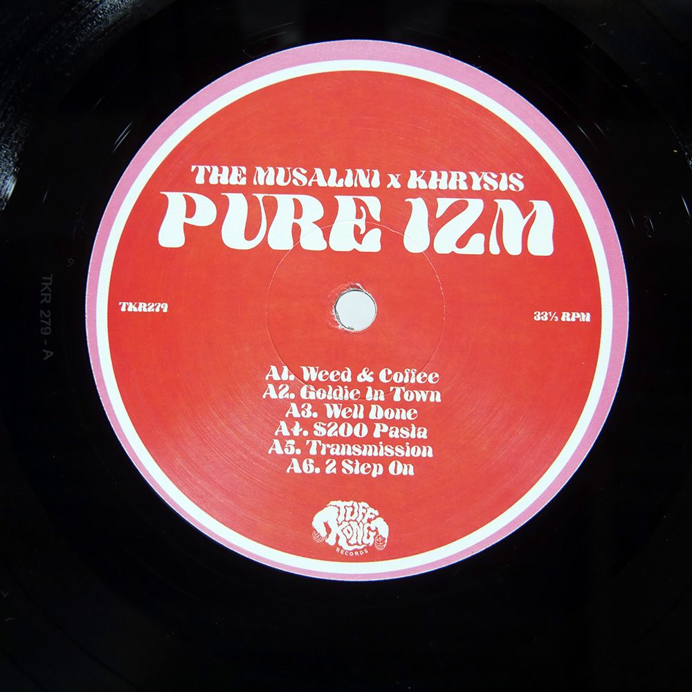 レコード イタリア盤 THE MUSALINI/PURE IZM/TUFF KONG RECORDS TKR279 LP