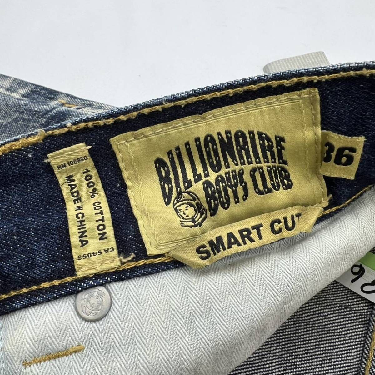 BILLIONAIRE BOYS CLUB ☆ クラッシュ加工◎ デニムパンツ ジーンズ