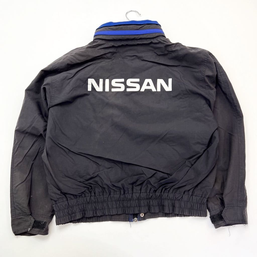 希少 ☆ 日産 ☆ NISSAN ナイロンジャケット ジャンパー チャコール