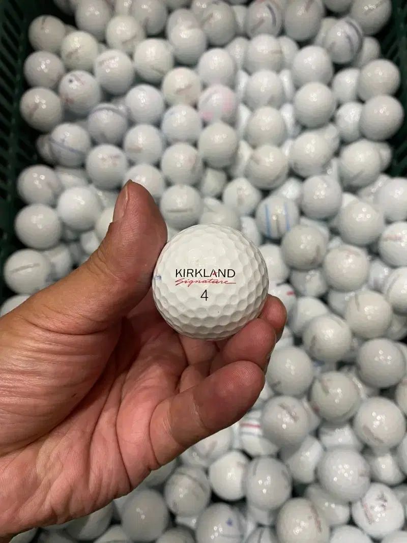 2025，最新作 Kirkland(カークランド) ロストボール ゴルフボール 50個