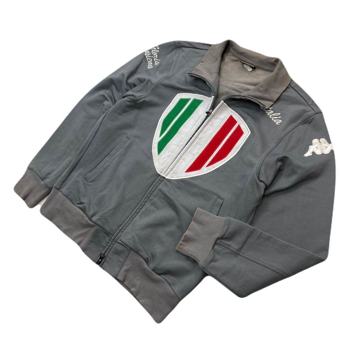 Kappa カッパ イタリア代表 ダブルジップ トラックジャケット Kappa カッパ イタリア代表 ダブルジップ トラックジャケット