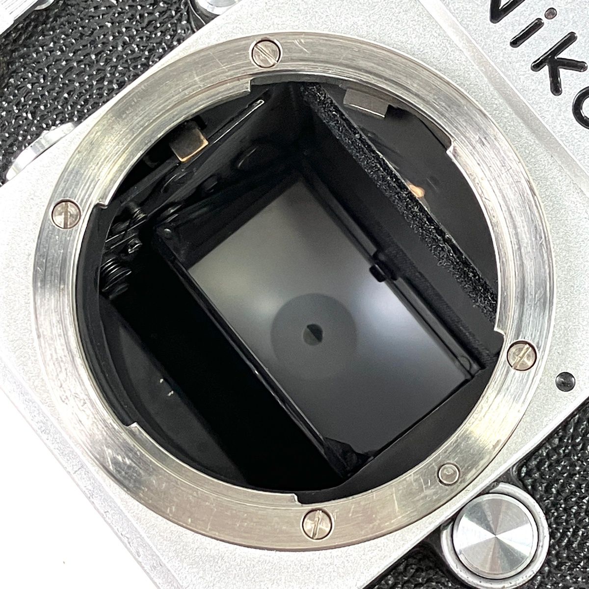 ニコン Nikon F アイレベル シルバー ボディ フィルム マニュアル